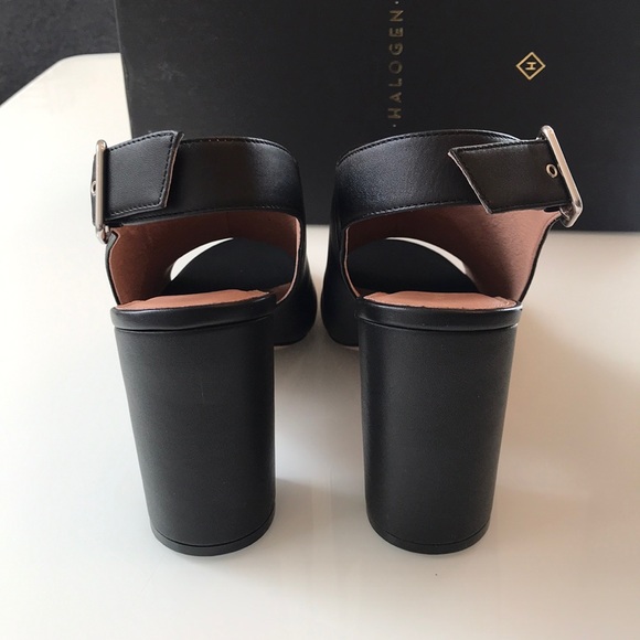 NWB Halogen “Hadina Lea” open toe leather sandals! - Picture 5 of 7